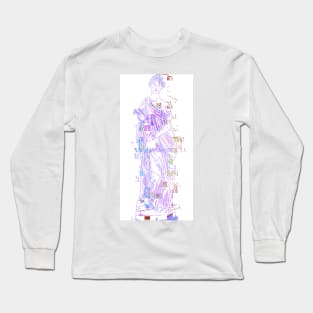 Glitch Statue Long Sleeve T-Shirt